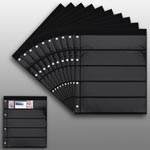 Prophila_Collection_20_Einsteckseiten_5zeilig,_auf_10_doppelseitigen,_schwarzen_Einsteckblättern