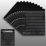 Prophila_Collection_20_Einsteckseiten_8zeilig,_auf_10_doppelseitigen,_schwarzen_Einsteckblättern