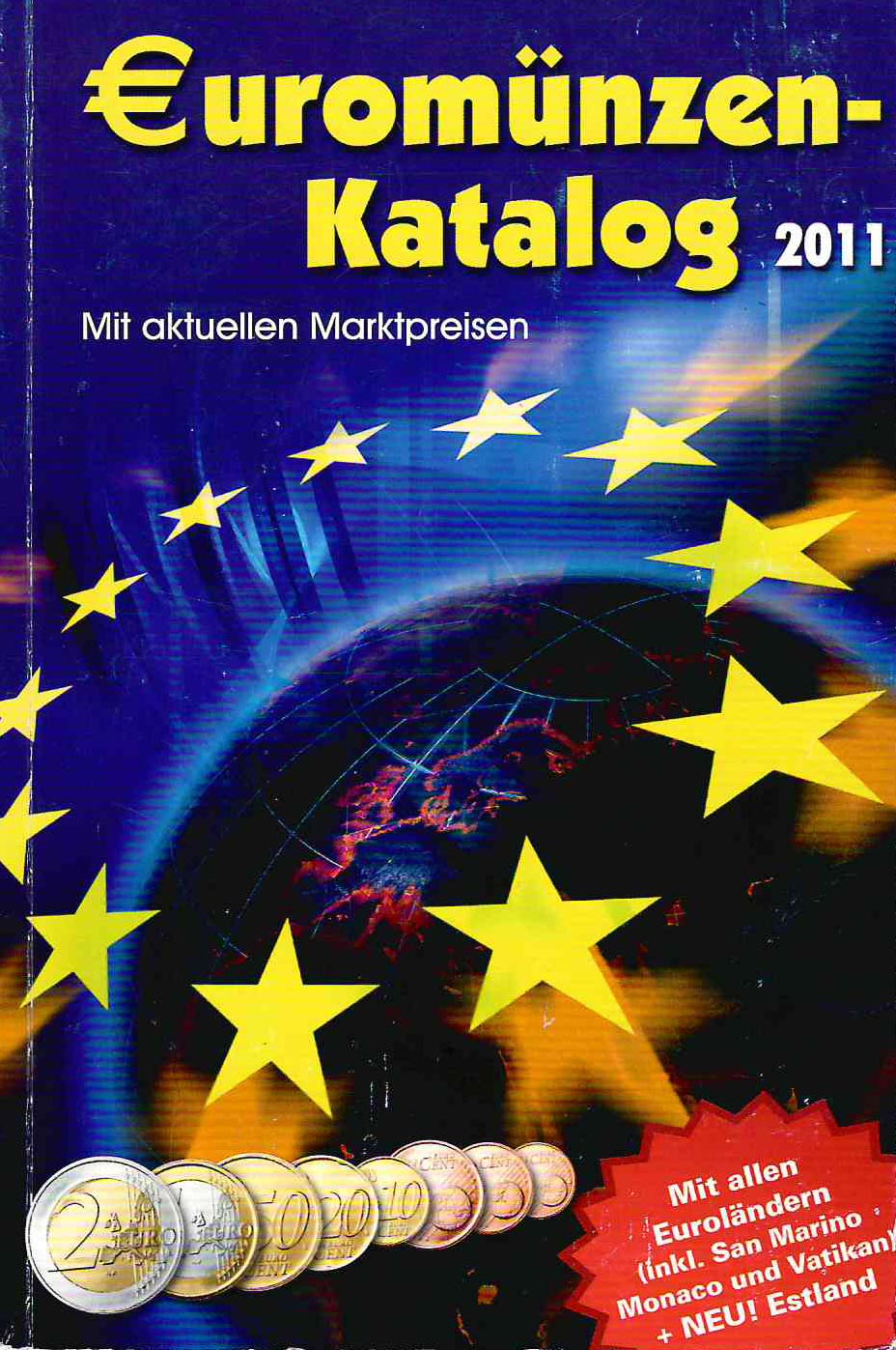 SAFE EUROMNZEN Katalog 2011 inclusiv Estland - komplett alle Bilder in Farbe (gut erhalten)