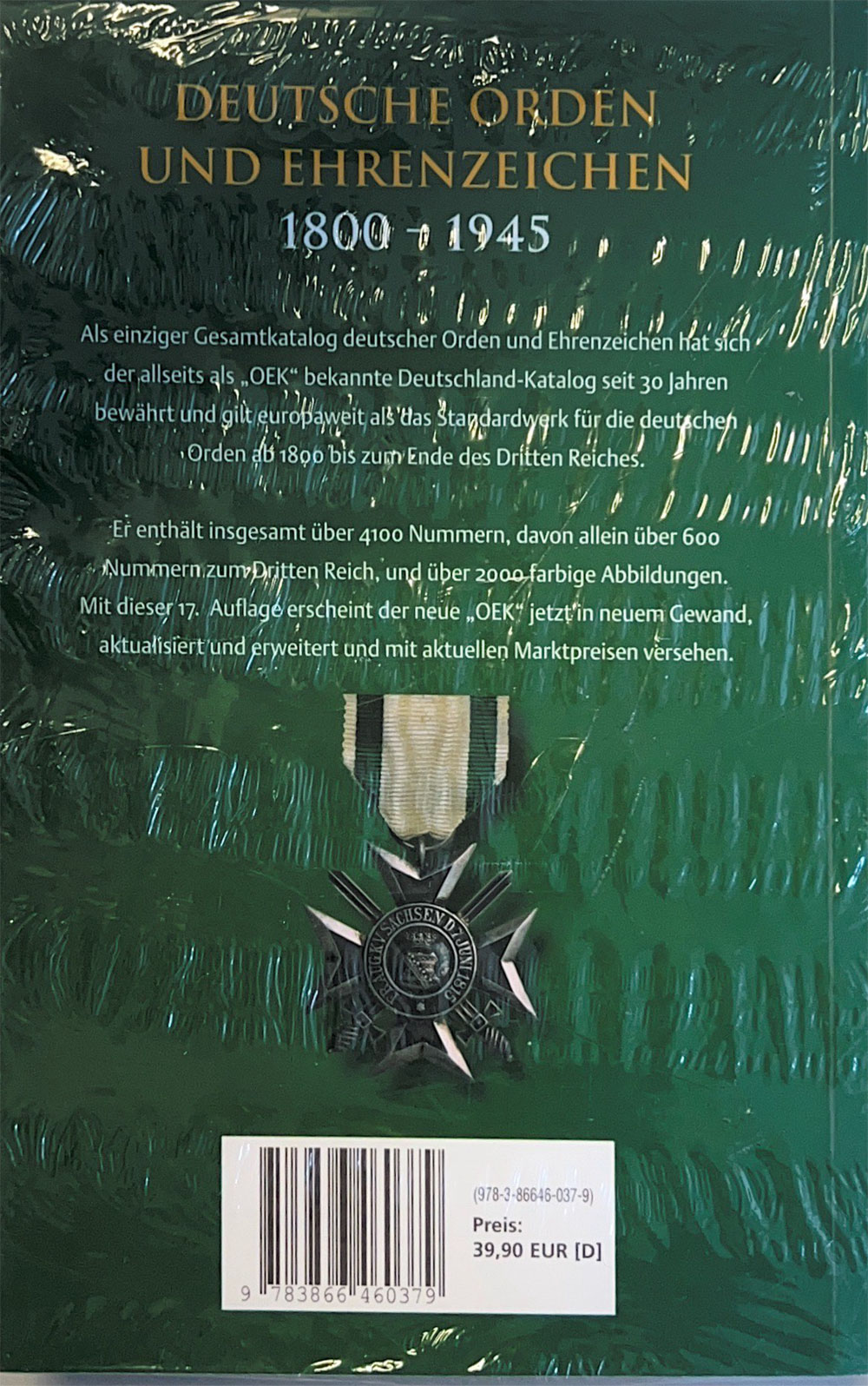 Dt. Orden + Ehrenzeichen 1871-heute (17. Auflage, neuwertig)