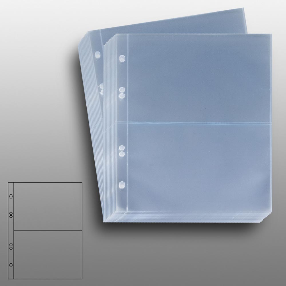 Prophila Collection 20 Postkarten-Hllen (Hllenformat 170 x 222 mm, Gre Tasche: 150 x 108 mm)