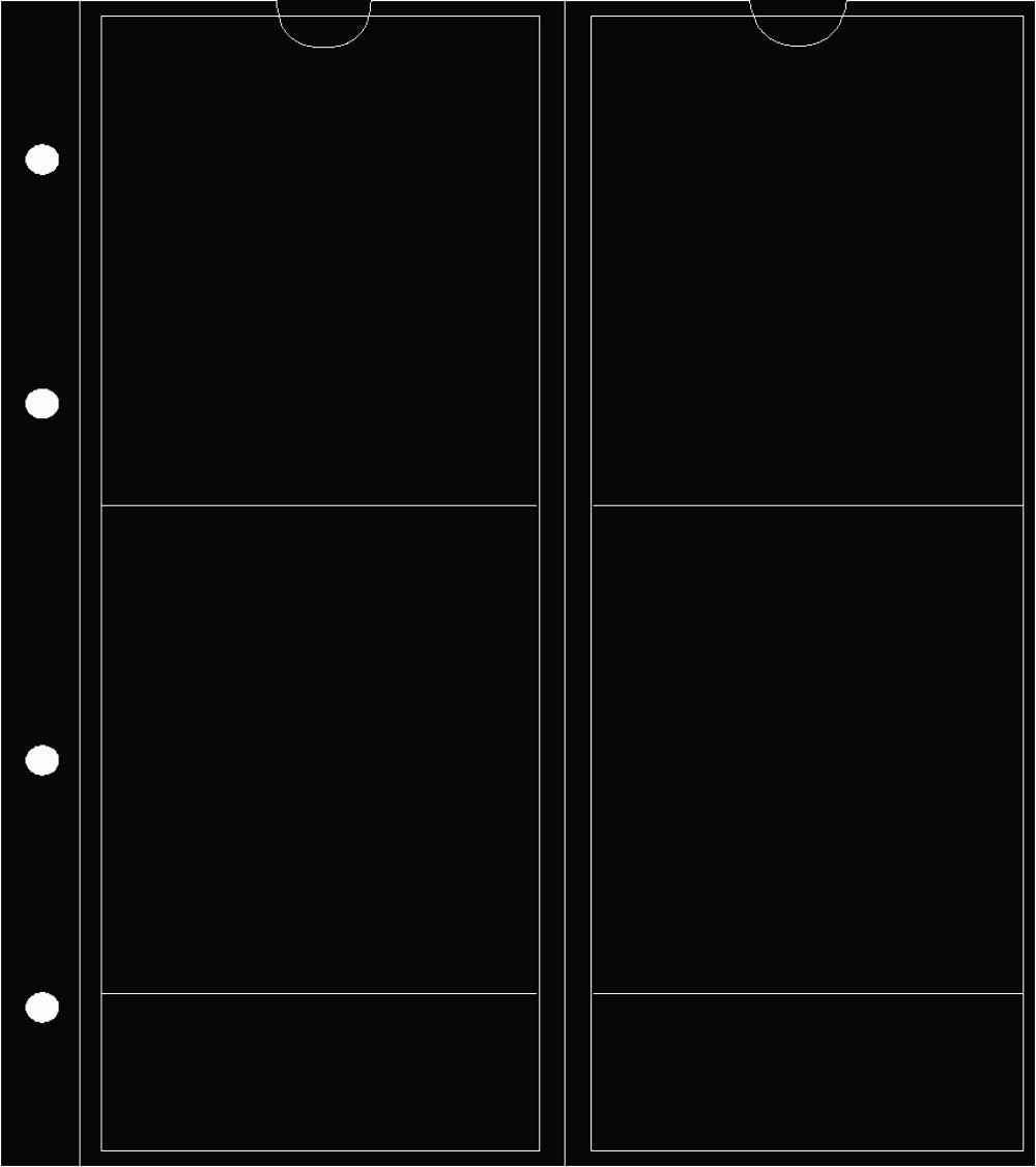 Prophila Collection 5 kleine Orden-Hllen fr je 4 Mnzen und Medallien bis 72 mm Durchmesser