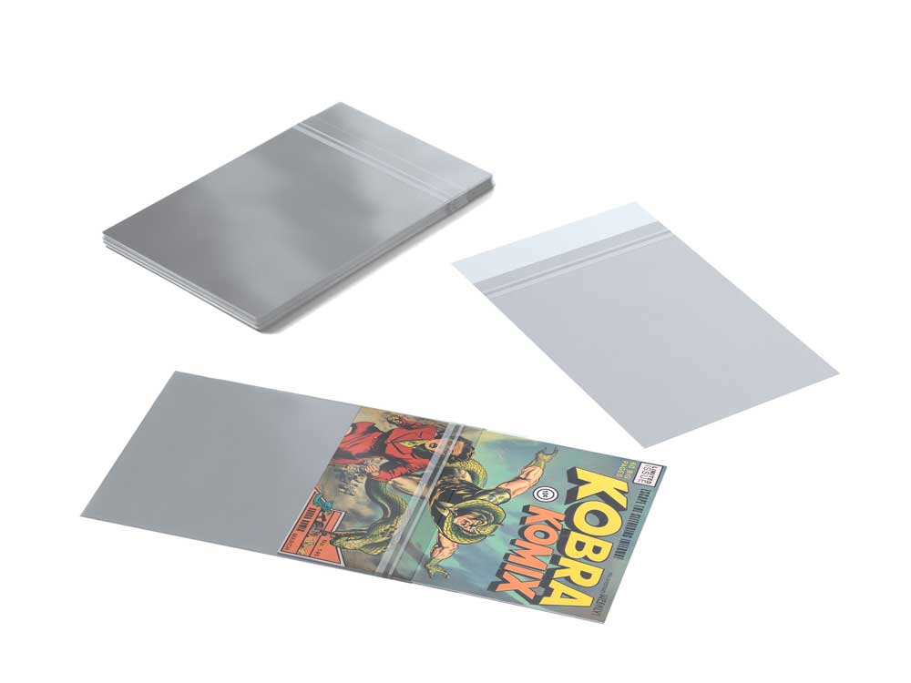 Prophila Collection 100 Comic Book Bags Golden Size