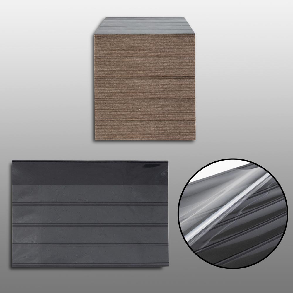 Prophila Collection 500 A6 Einsteckkarten mit Schutzfolie