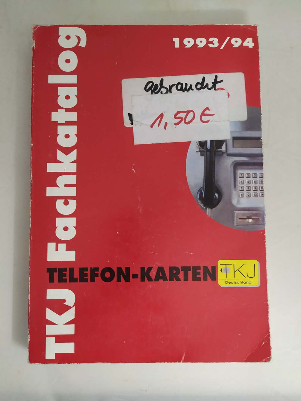TKJ Telefonkarten-Fachkatalog (1993-1994, gebrauchte Erhaltung)
