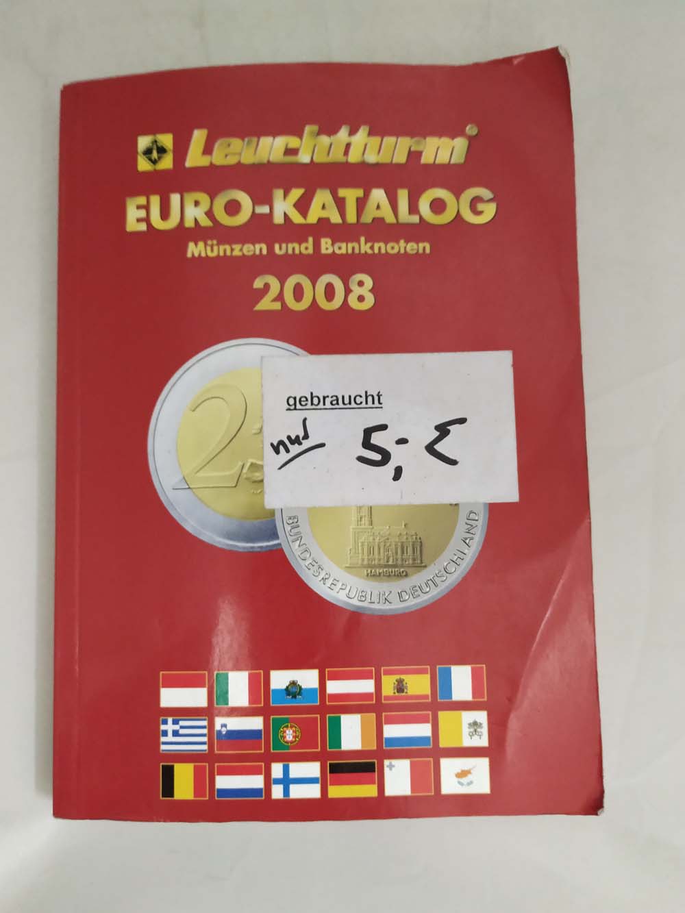 Euro-Mnzen-und Banknotenkatalog 2008 (gut erhalten)