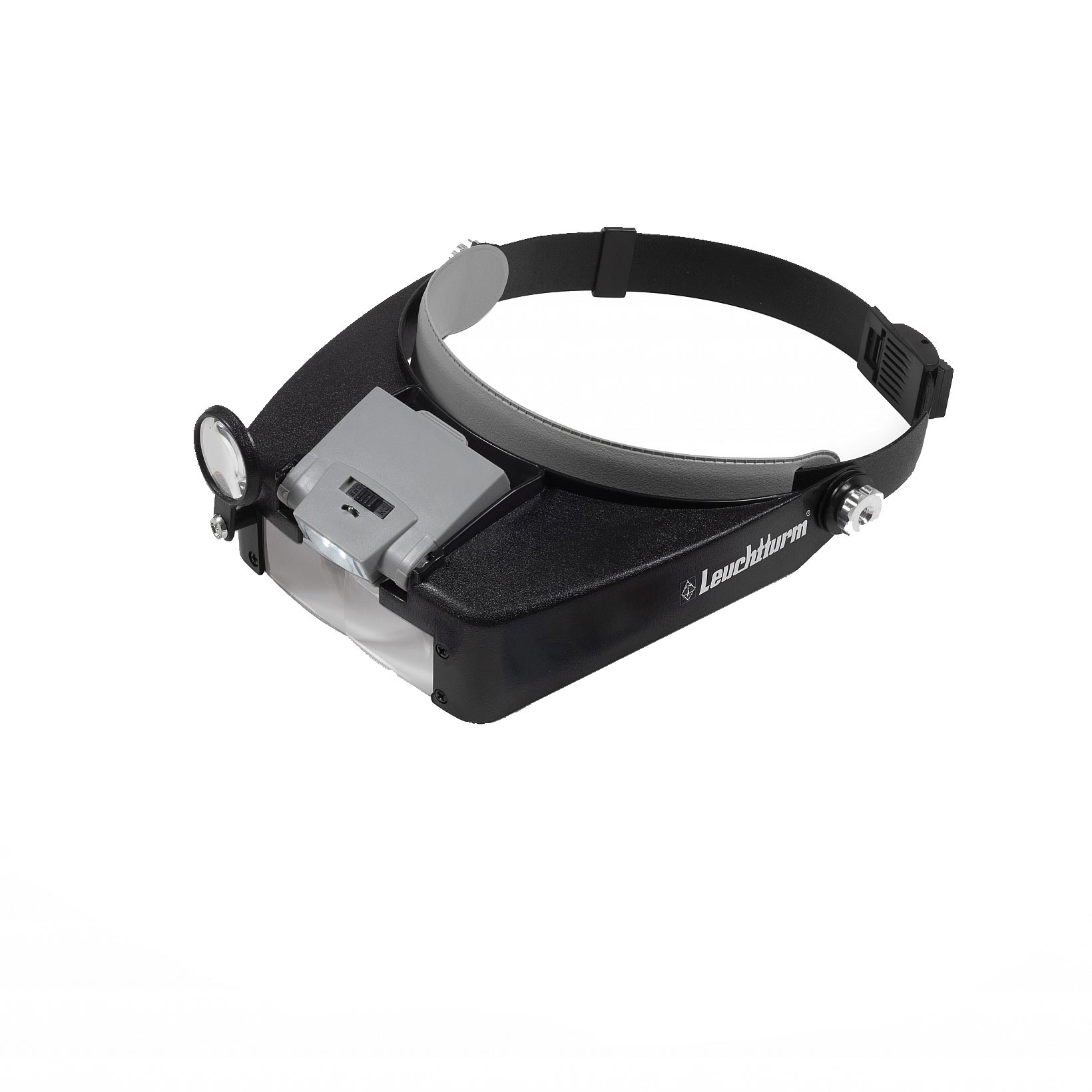 LED-Kopfbandlupe FOKUS mit 1,5- bis 8-facher Vergrerung