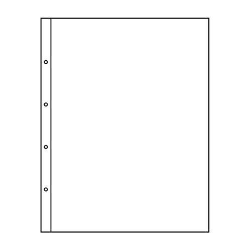 Kunststoffhllen KANZLEI, 1er Einteilung, glasklar