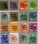 Soviet Zone (tutto.Cast.) 182-197 (completa.Problema.) (senza 195 rumoroso Michel catalogo) MNH