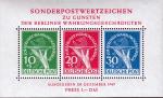Berlino (West) Blocco 1 (completa.Problema.) MNH
