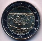 BRD (BR.Deutschland) 2025 2 Euro Saarschleife 2025 G Stgl./unzirkuliert Auflage: