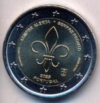Portugal 2025 2 Euro Weltpfadfinder 2025 Stgl./unzirkuliert Auflage:
