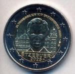 Luxemburg 2025 2 Euro Groherzog Henri 2025 Stgl./unzirkuliert Auflage: