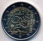 Luxemburg 2025 2 Euro Schuman-Plan 2025 Stgl./unzirkuliert Auflage: