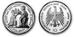 BRD (BR.Deutschland) Jägernr: 475 2000 G Stgl./unzirkuliert Silber 2000 10 DM Aachen